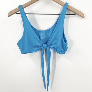 Four Three Seven 437 Blue Bikini Top